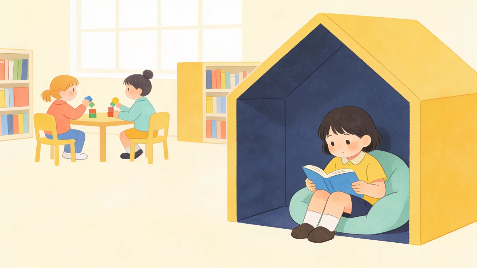 Det stille barn i skolen: Sådan støtter du dit generte eller introverte barn i indskolingen